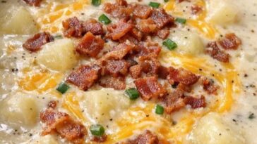 Crack Potato Soup Slow Cooker 3-Ingredient
