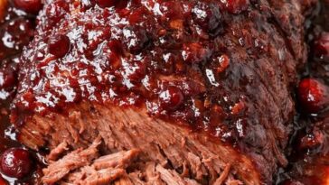 Cranberry Corned Beef Slow Cooker