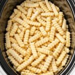 Crinkle Cut Potato Bake Slow Cooker