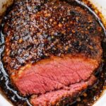 Dijon Molasses Corned Beef Slow Cooker 3-Ingredient