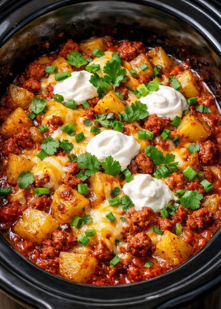 Dirty Fiesta Potatoes