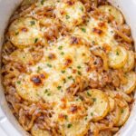 French Onion Potatoes Slow Cooker