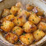 Golden Glazed Potato Chunks Slow Cooker