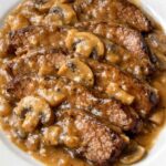 Golden Mushroom Sirloin Slow Cooker