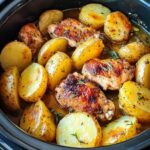 Herb-Infused Chicken and Potatoes Slow Cooker