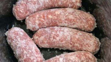 Italian Sausage and Peppers (Frozen Links) - Slow Cooker