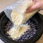 Lemon Blueberry Dump Cake Slow Cooker