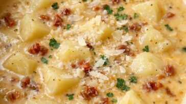 Marry Me Potato Soup Slow Cooker 3-Ingredient