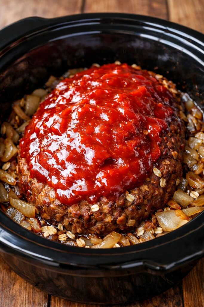 Meatloaf with Oats and Frozen Burgers