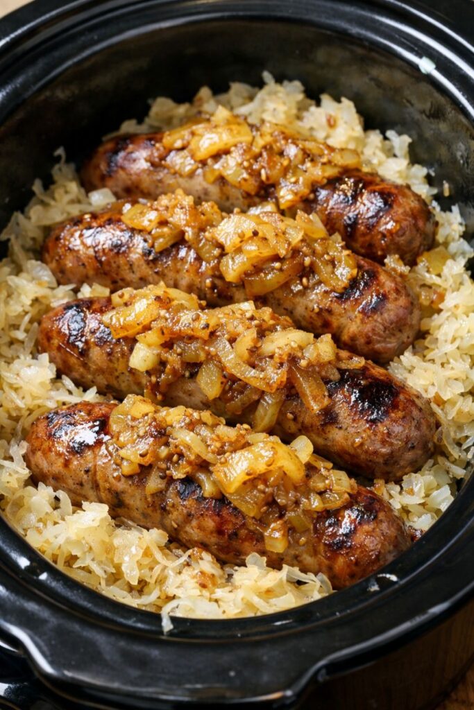 Memorial Day Brats Slow Cooker