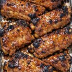 Mustard Glazed Ribs Slow Cooker 3-Ingredient