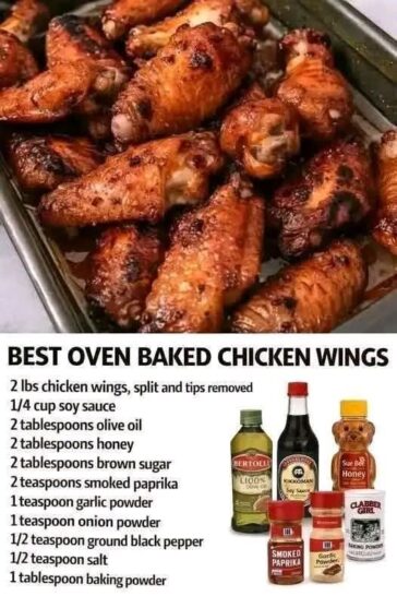 OVEN FRIED CHICKEN WINGS