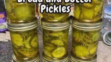 Old-Fashioned Bread and Butter Pickles
