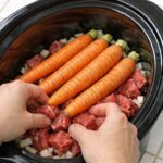 Poor Man's Beef & Carrot Stew Slow Cooker