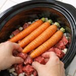 Poor Man's Beef & Carrot Stew Slow Cooker