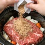 Poor Man's Beef and Gravy Slow Cooker 4-Ingredient