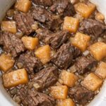 Poor Man’s Beef and Rutabaga Slow Cooker