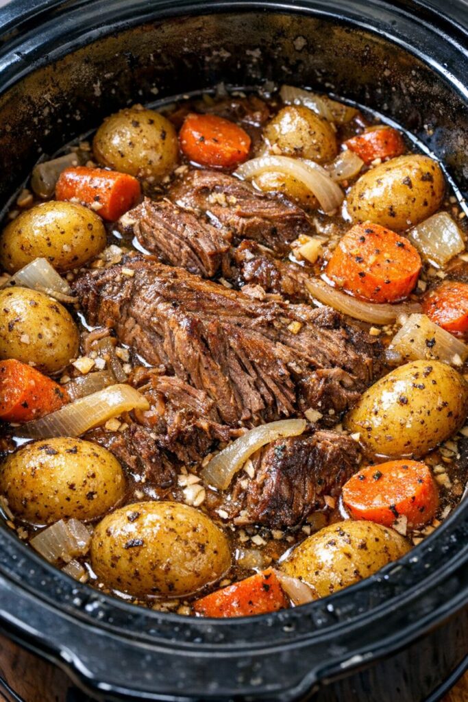 Poor Man’s Pot Roast Slow Cooker