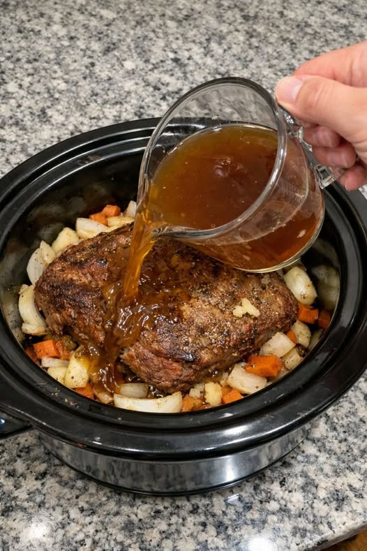 Poor Man’s Pot Roast Slow Cooker
