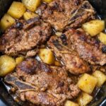 Pork Steaks and Potatoes Slow Cooker 3-Ingredient