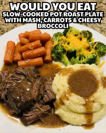 Pot Roast-Carrots Broccoli