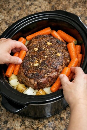Pot Roast with Carrots Slow Cooker