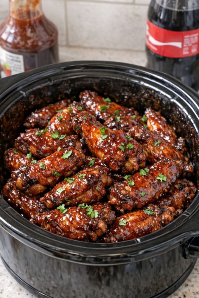 Race Day Chicken Wings Slow Cooker