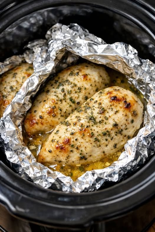 Ranch Chicken Packets Slow Cooker