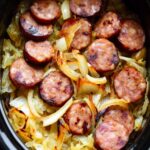 Sausage and Sauerkraut Casserole Slow Cooker
