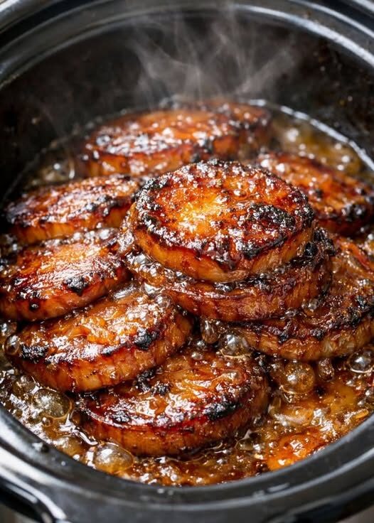 Savory Russet Disks 5-Ingredient Slow Cooker