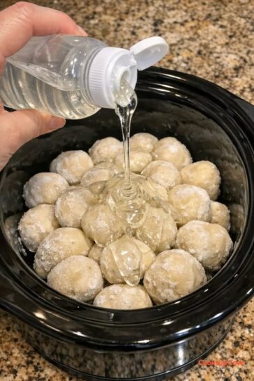 Shoofly Dough Ball Dessert Slow Cooker