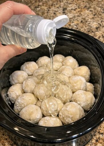 Shoofly Dough Ball Dessert Slow Cooker