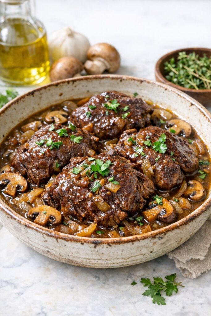 Slow Cooker Beef Cheeks