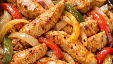 Slow Cooker Chicken Fajitas