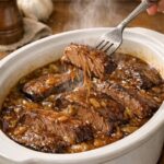 Slow Cooker Smothered Beef
