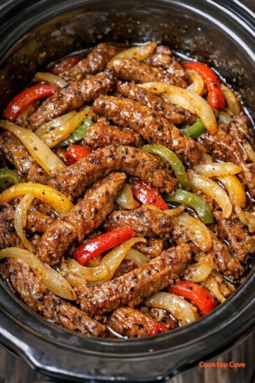 Slow Cooker Steak Fajitas