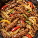 Slow Cooker Steak Fajitas