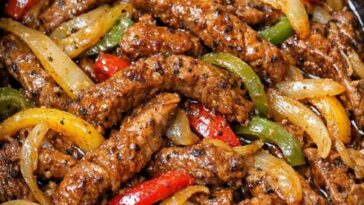 Slow Cooker Steak Fajitas