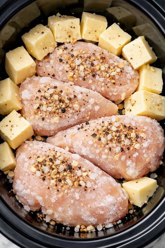 Slow Cooker Sunday Feast Chicken