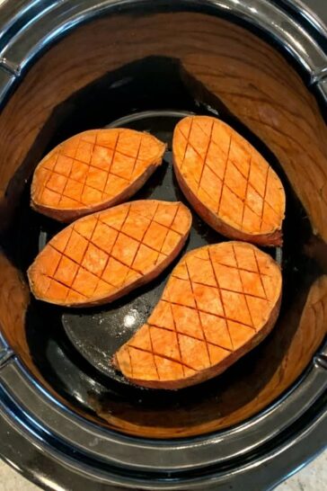 Slow Cooker Sweet Potatoes