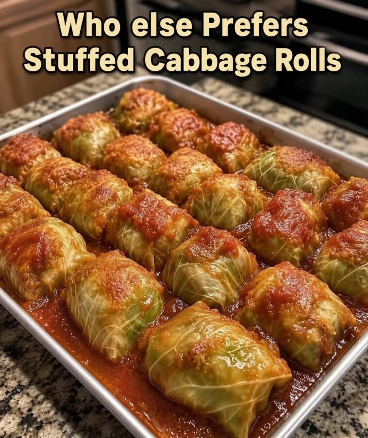 Would Anyone Here Actually Eat Stuffed Cabbage Rolls?
