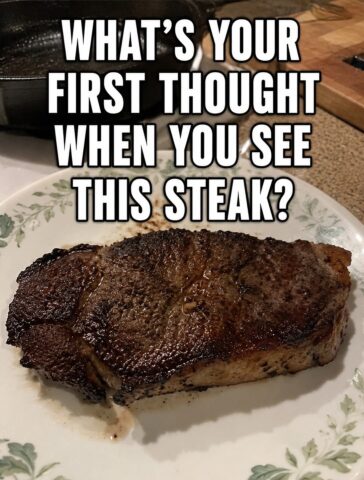 Cast Iron Ribeye Steak Recipe