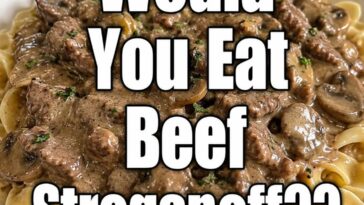 Creamy Beef Stroganoff