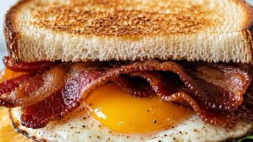 Egg and Bacon Sandwich