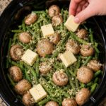 Garlic Butter Green Beans and Mushrooms