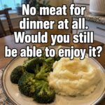 Mashed Potatoes with Roasted Broccoli-Slow Cooker