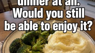 Mashed Potatoes with Roasted Broccoli-Slow Cooker