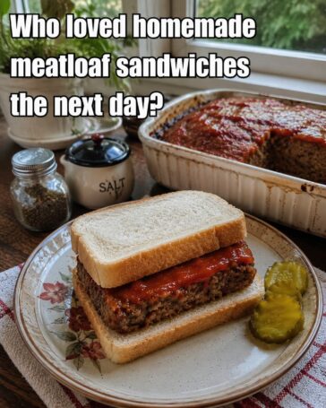 Meatloaf Sandwich with Tangy Ketchup Glaze