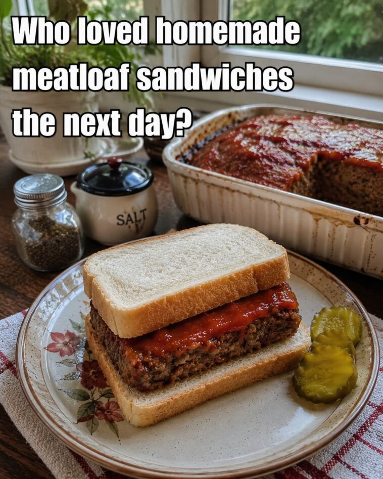Meatloaf Sandwich with Tangy Ketchup Glaze