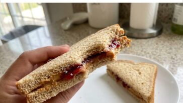 Peanut Butter and Jam Sandwich